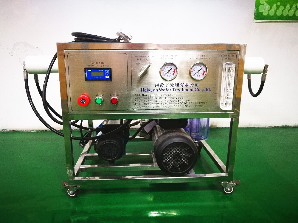 Máquina de desalinización portátil